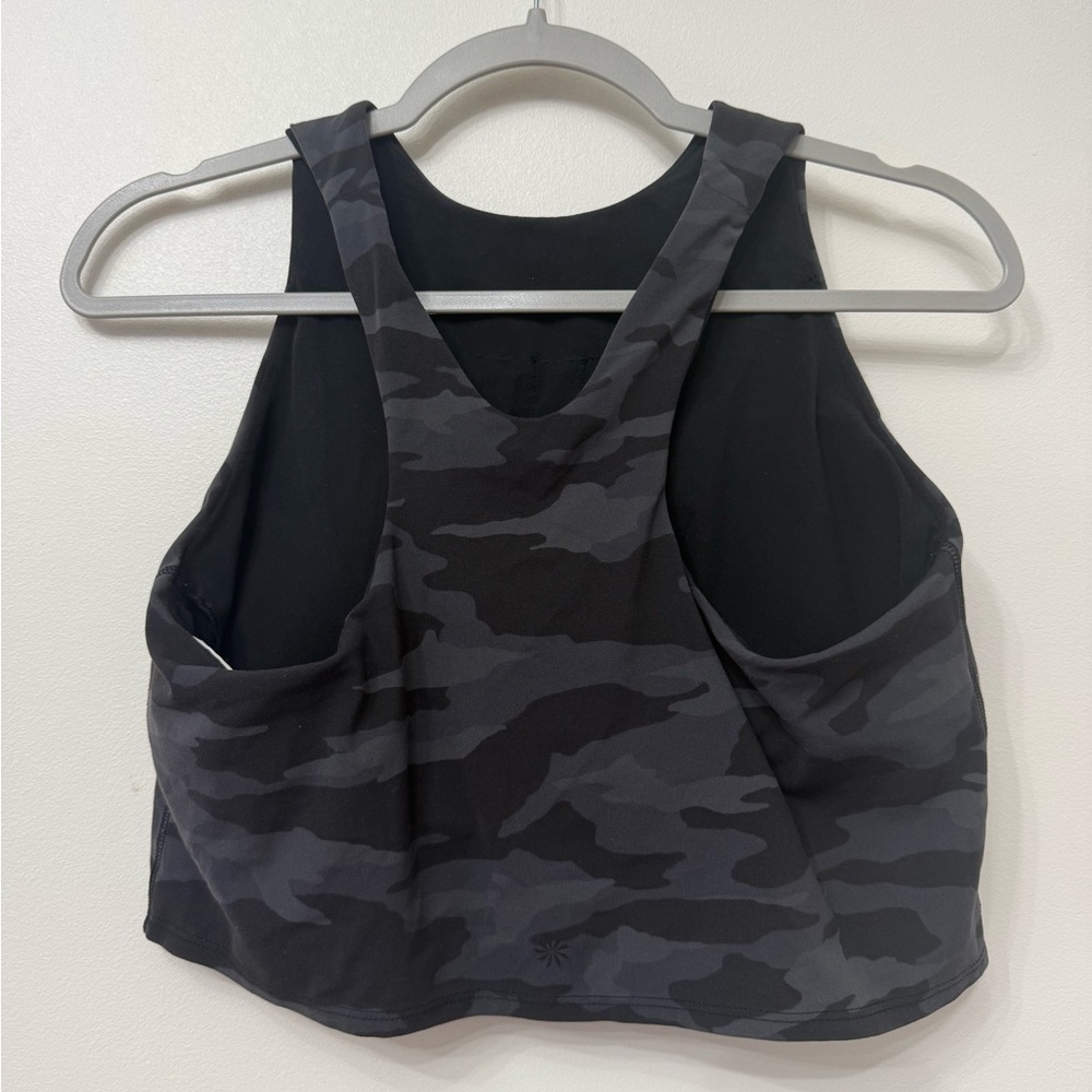 Athleta Camo Crop Top Sports Bra - Picture 4 of 9